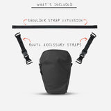 Wandrd Route Chest Pack Snoot Bag Black