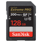 Sandisk Extreme Pro Sdxc 128 Gb Up To R200 Mb/S W90 Mb/S Sd Card Uhs I V30