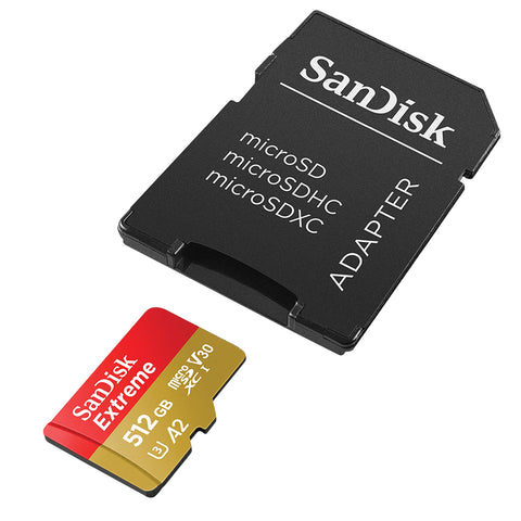 SanDisk Extreme microSDXC SQXA1 512GB