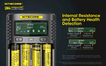 Nitecore Intelligent Battery Charger Usb Four Slot Charger