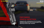 Nitecore Quick Charge 3.0 Usb Car Charger With White/Red Flashlight