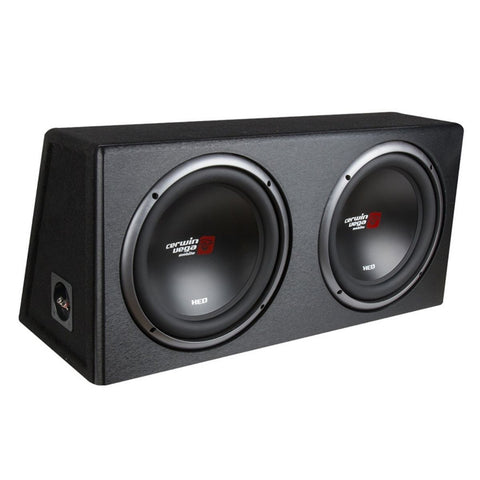 Cerwin Vega Dual 12" Xed Series 4 Ohm Svc Subwoofer Enclosure 1600 W Max / 450 W Rms
