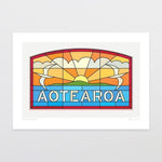 Aotearoa Window - A3 / Unframed