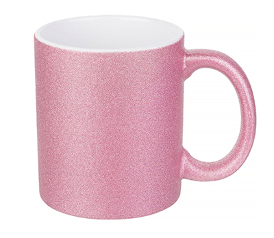 11oz Glitter Mug (Pink)